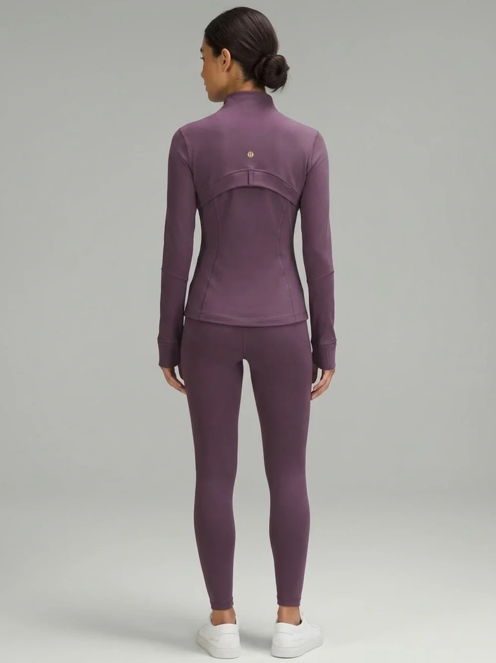 Lululemon Activewear Set: Define Jacket & Align HR Leggings Plum Gold